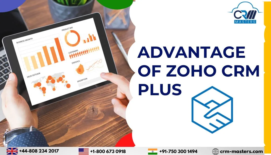 Advanatge of Zoho CRM Plus